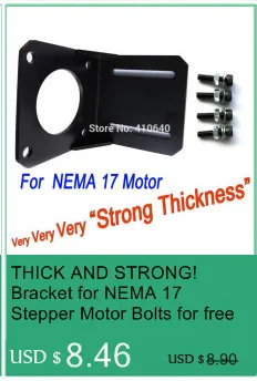 Подлинная Leadshine 86HS35 2 Фаза NEMA 34 Гибридный Шаговый двигатель с 2.5 N. м 2.8 длина 65 мм вал 9.525 мм