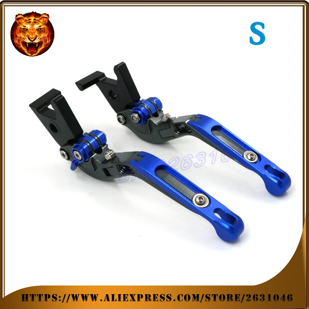 Регулируемый складной выдвижной тормозной рычаг сцепления для SUZUKI AN250 AN400 UH125 UH150