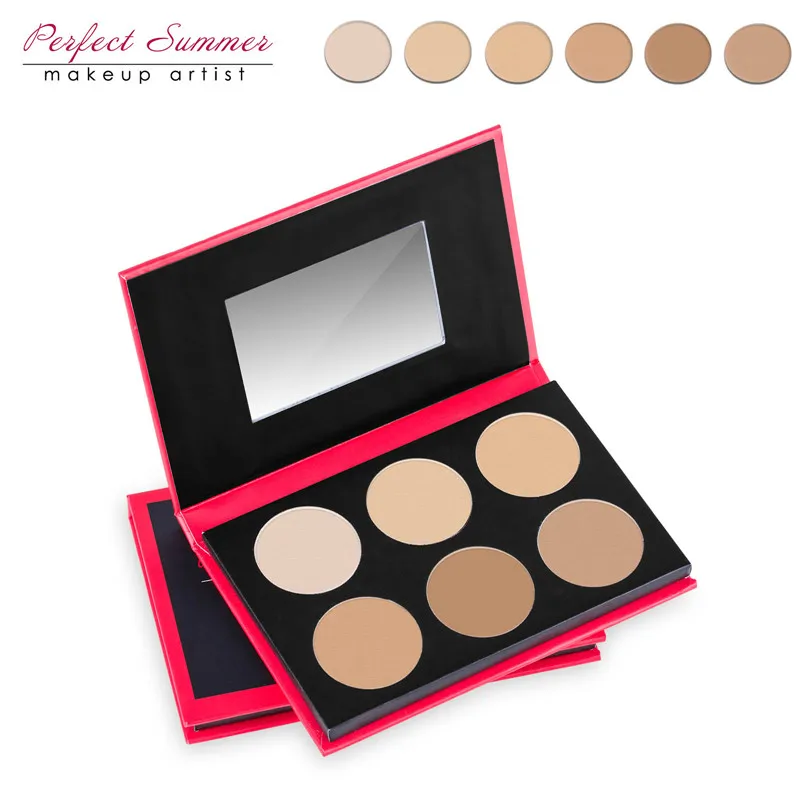 Идеальный Летний Лидер продаж Профессиональный 6 Цвет нажатии Уход за кожей лица