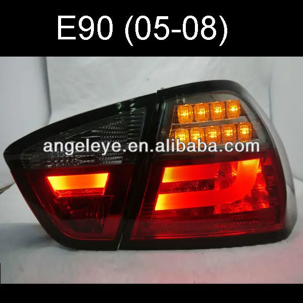 

For BMW E90 3 Series 320i 323i 325 330 335 LED Tail Lamp 05-08 Red Black V3