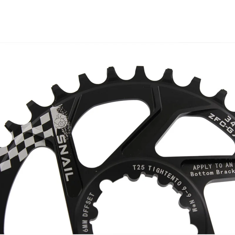Улитка велосипедная цепь 30T 32T 34T 7075 CNC узкая широкая для Sram GXP XX1 X9 XO X01 AL офсетная 6