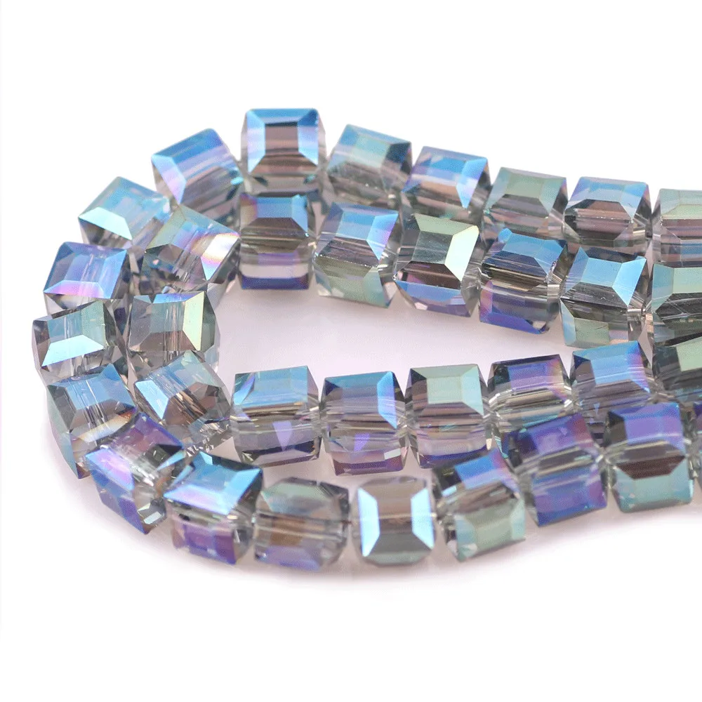 Принадлежности для ювелирных изделий китайский кристаллический квадрат 4/6/8/10 мм