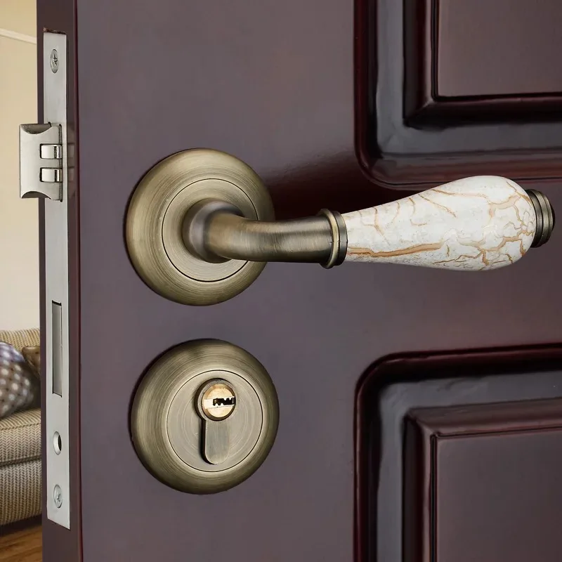 Бесплатная доставка Европейский простой деревянный комнатный мраморный замок