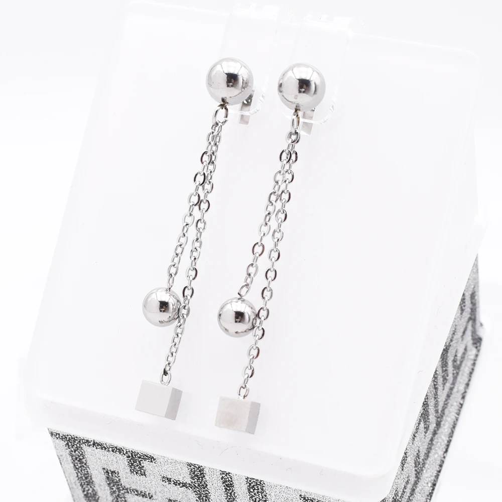 Новые модные дизайнерские женские элегантные и очаровательные серьги с длинной