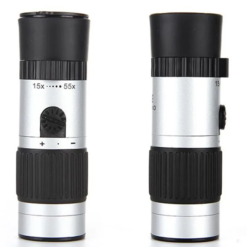 15-55X21 телескоп Монокуляр высокой мощности оптический Профессиональный Spyglass