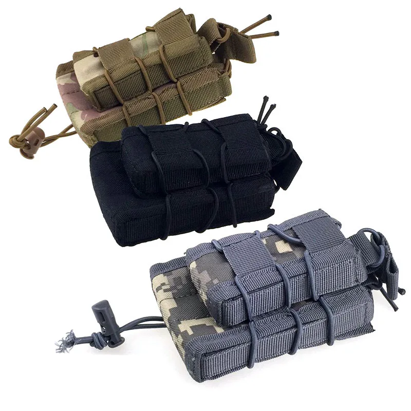 Уличный военный инструмент EDC Molle Pouch Tactical Two Small Packet Airsoft Sports поясная сумка 2019 |