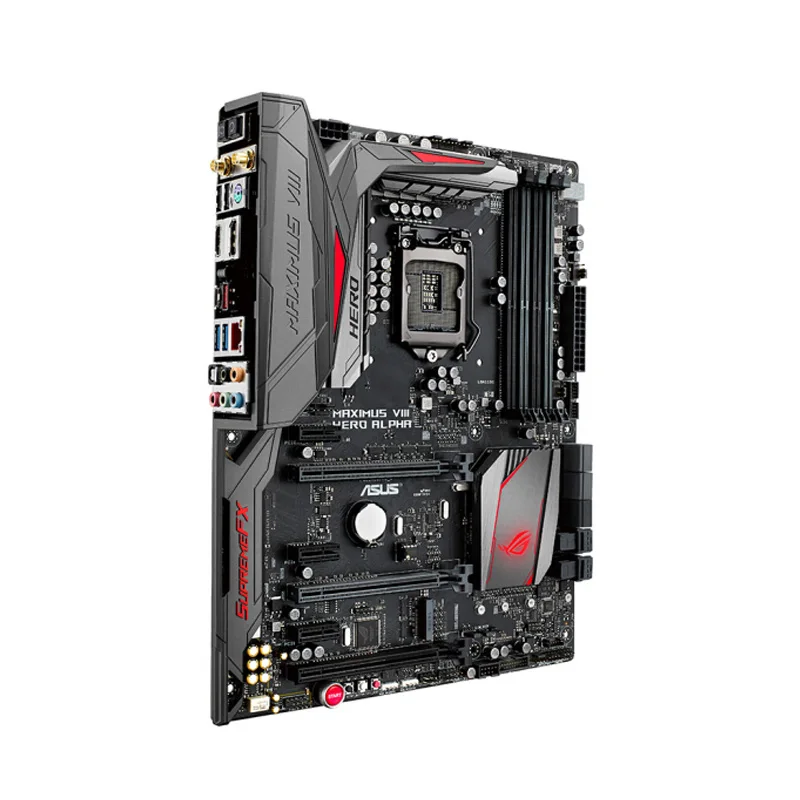 MAXIMUS VIII HERO ALPHA Z170 M8H motherboard overclocking game upgrade 90%new | Компьютеры и офис