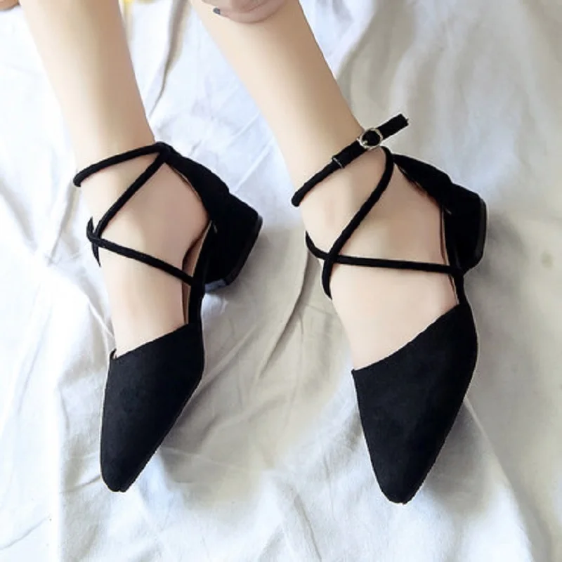 Women's sandals 2019 summer new solid color with shallow mouth high heel women casual shoes | Обувь