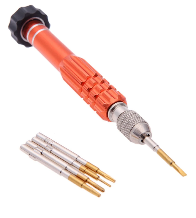 

JAKEMY JM-8140 6 in 1 Precise Aluminium Alloy Screwdriver Tools Kit