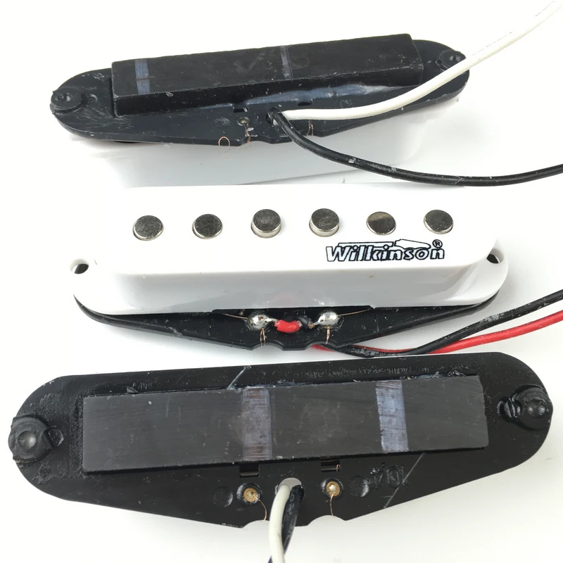 Винтажные однокатушечные керамические пикапы для ST White N/M/B электрогитары | Спорт