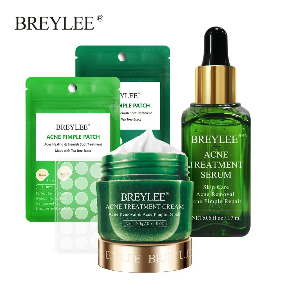 Acne Treatment Set Breylee маска для лица крем для лица сыворотка для лица от прыщей лечение акне Сыворотка для ухода за кожей лица Маска Крем против акне крем отбеливающий крем маски для лица устройство для удаления прыщей инструменты - Вес нетто: Acne Treatment Set