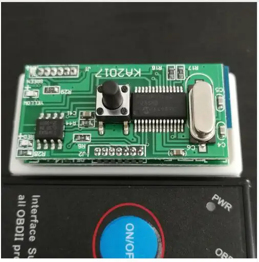 ELM327 V1.5 чип PIC18F25K80 Bluetooth выключатель питания 16 контактов 12 В OBDII считыватель кодов