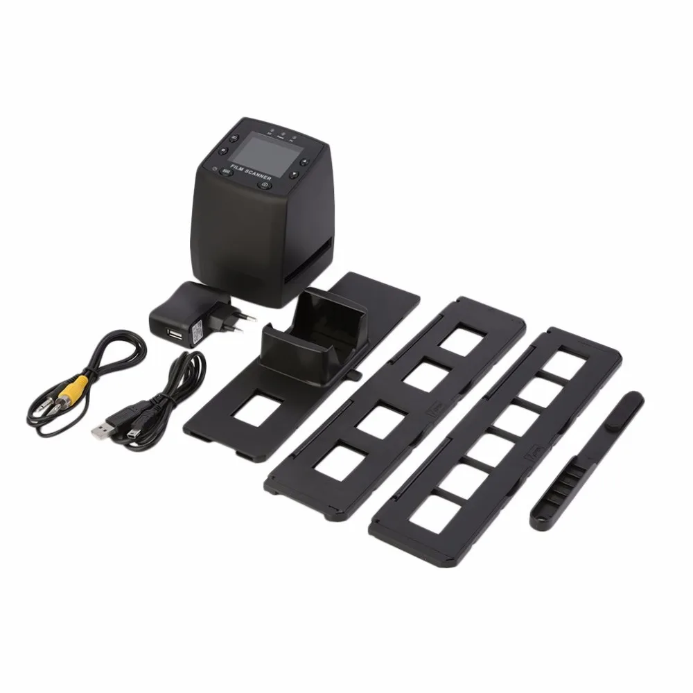 Film Scanner Resolution Digital Converts USB Negatives Slides Photo Scan Portable Converter 2.4 Inch LED | Компьютеры и офис