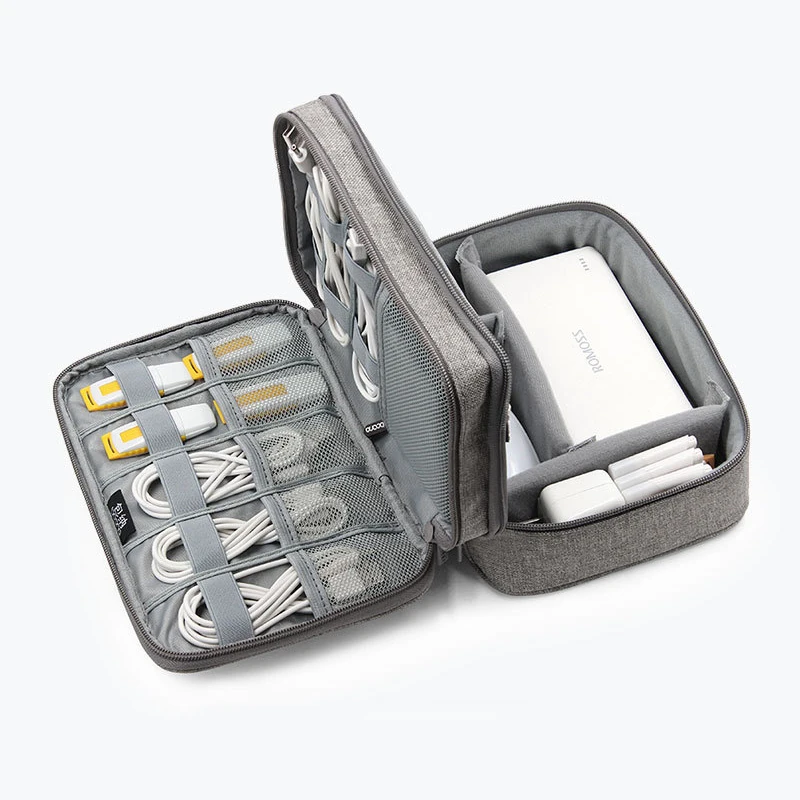 Usb кабель органайзер водонепроницаемая дорожная сумка зарядное устройство