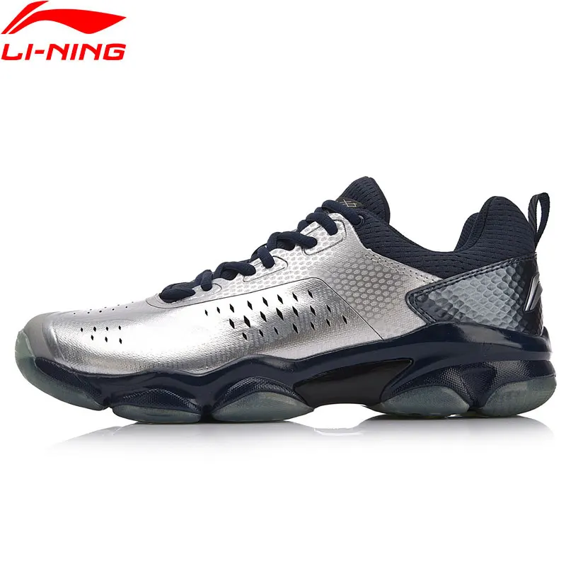 Li-Ning/Мужская обувь для бадминтона SONIC BOOM; дышащая спортивная обувь с противоскользящей подкладкой; кроссовки; AYZN009 XYY072