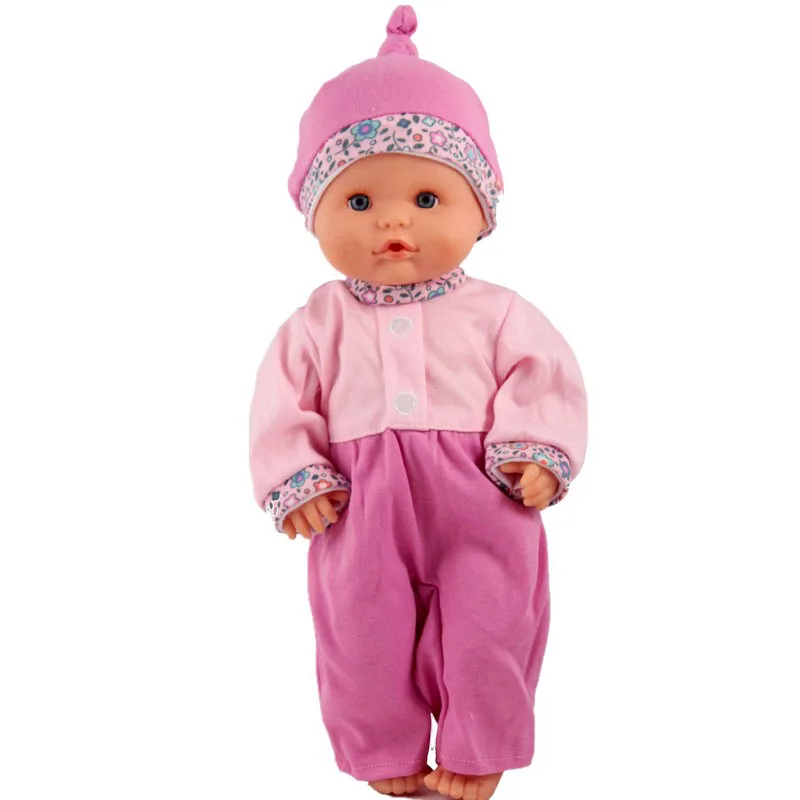 hat jumpsuit3 13 дюймов Одежда для кукол 35 см Nenuco Ropa Accesorios Nenuco y su Hermanita 8 различных стилей комбинезоны для Nenuco Кукла Выбор - Цвет: hat jumpsuit3