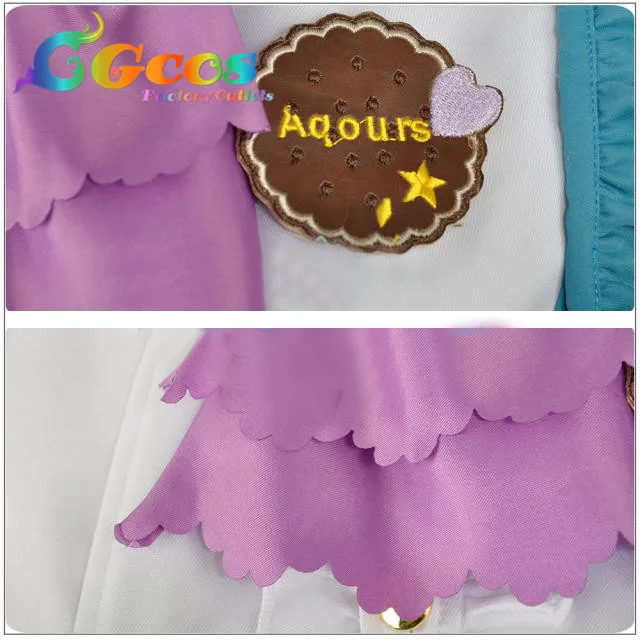 CGCOS Бесплатная доставка Косплей Костюм любовь живой солнечный день Святого