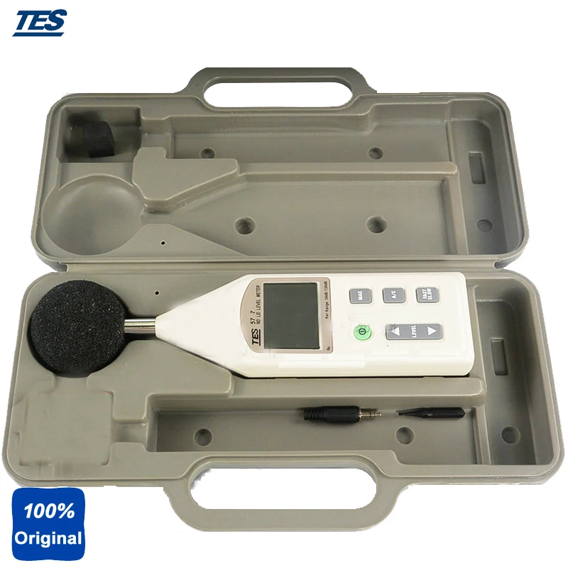 

Sound Level Meter 30 to 130 dB TES1357
