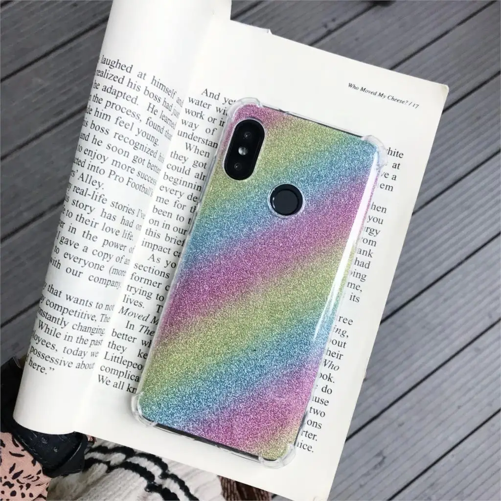 Armor Gradient Aurora Laser Case For Huawei Nova 4 3 Cover Silicone TPU Soft Phone Cases Honor 10 10i 9 8 Lite 8A 7A 8C 7C 8X 7X |