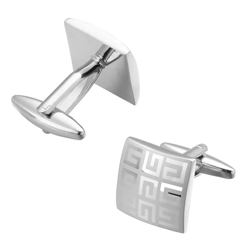 

KC high quality copper laser metal box Cufflinks men French shirt wedding Cufflinks wholesale manufacturers