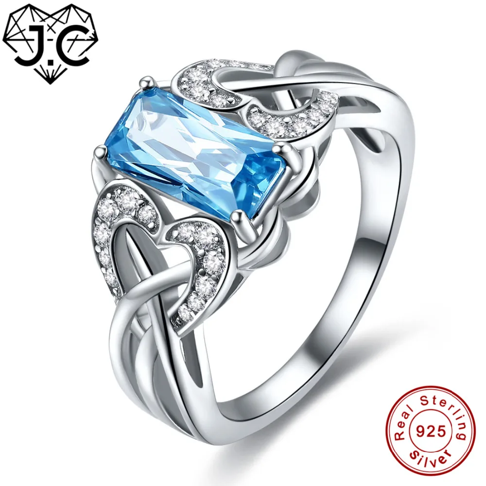 Женское кольцо гранат с голубым топазом из серебра 925 пробы|ring size|ring size 6ring ring |