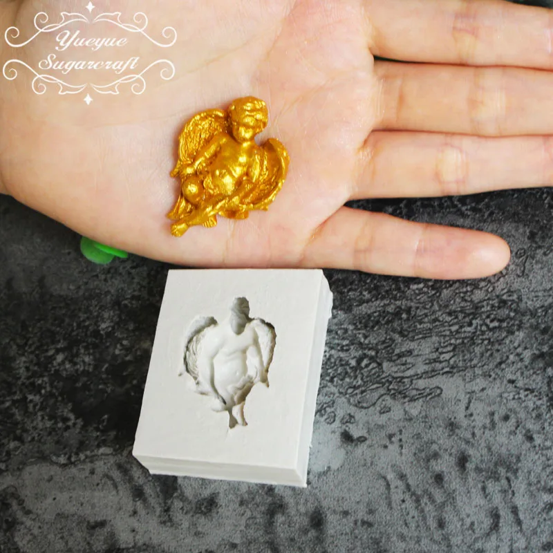 Yueyue Sugarcraft спящий угол силиконовая форма помадка форма для украшения торта инструменты форма для шоколадной мастики