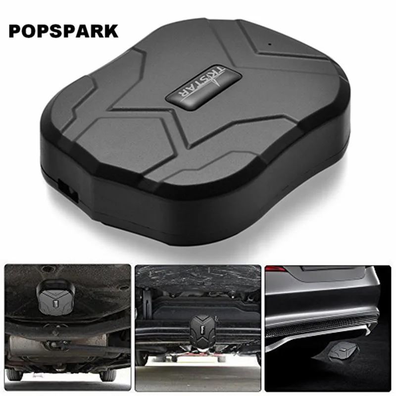 Автомобильный мини GPS трекер POPSPARK TK905 локатор для автомобиля Google Map 5000 мАч