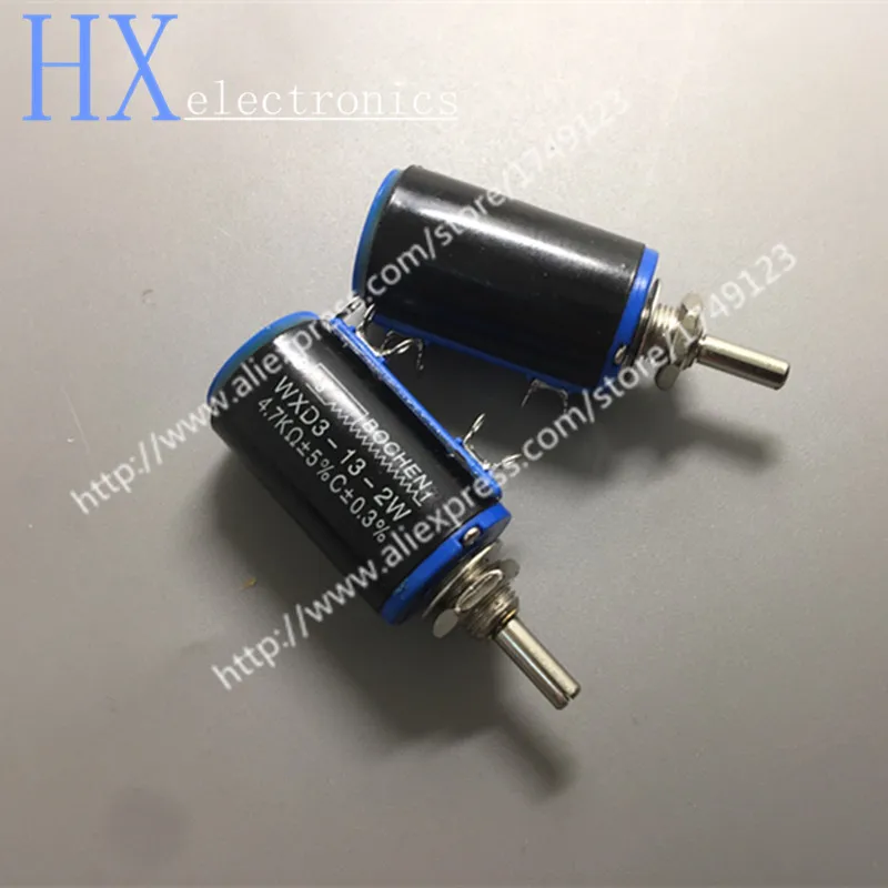 1 шт./лот прецизионный многокруглый потенциометр 4 7 к раздвижной реstat 2 Вт K7|lot lot|4