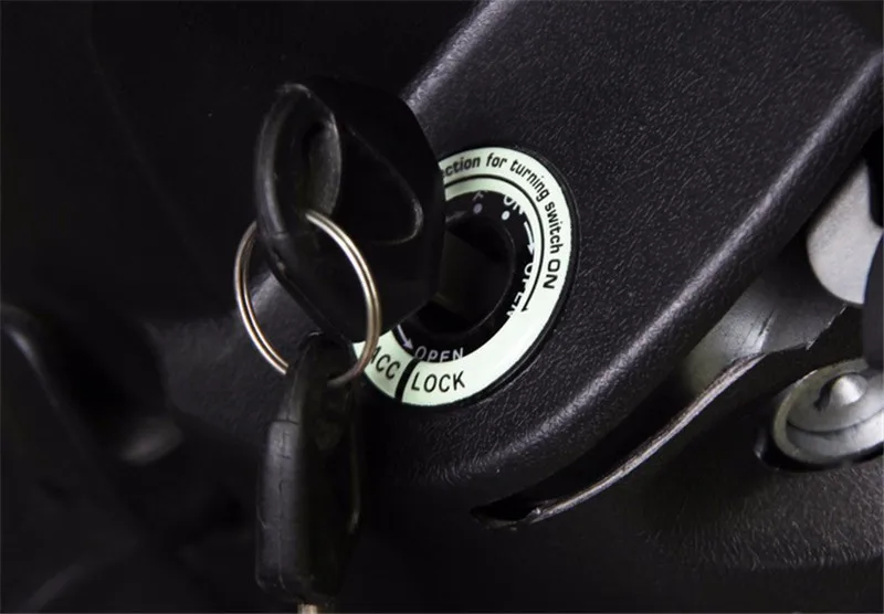 Светящаяся наклейка на зажигание брелок переключатель наклейка для Volkswagen VW GOLF 4 5 6 7 JETTA MK6 MK5 MK7 POLO Passat B5 B6 B7 Skoda Octavia