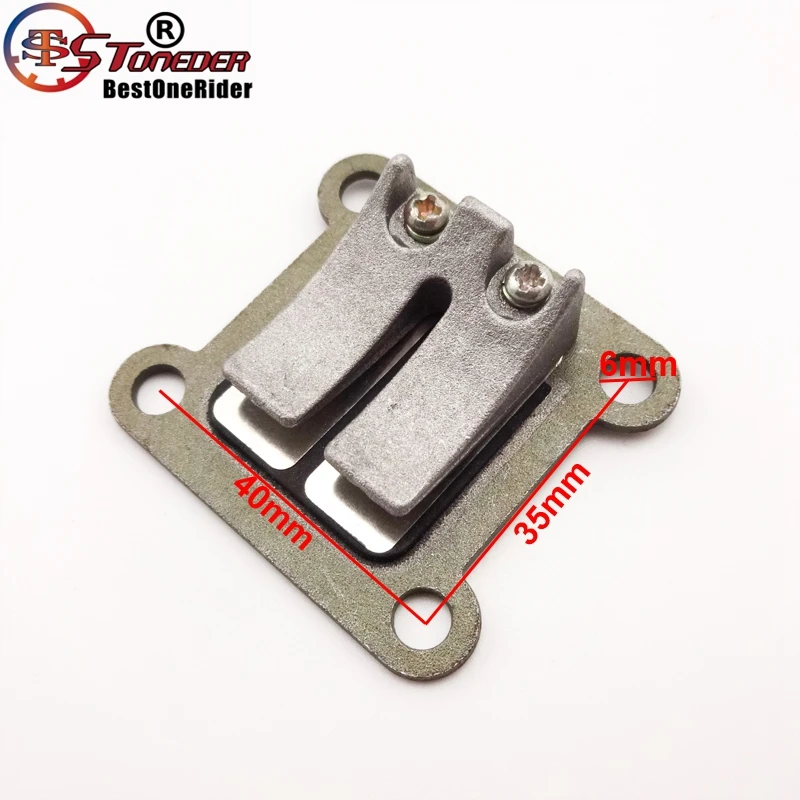 Каменная тростниковая клапанная блочная прокладка для 2-тактного 47cc 49cc двигателя