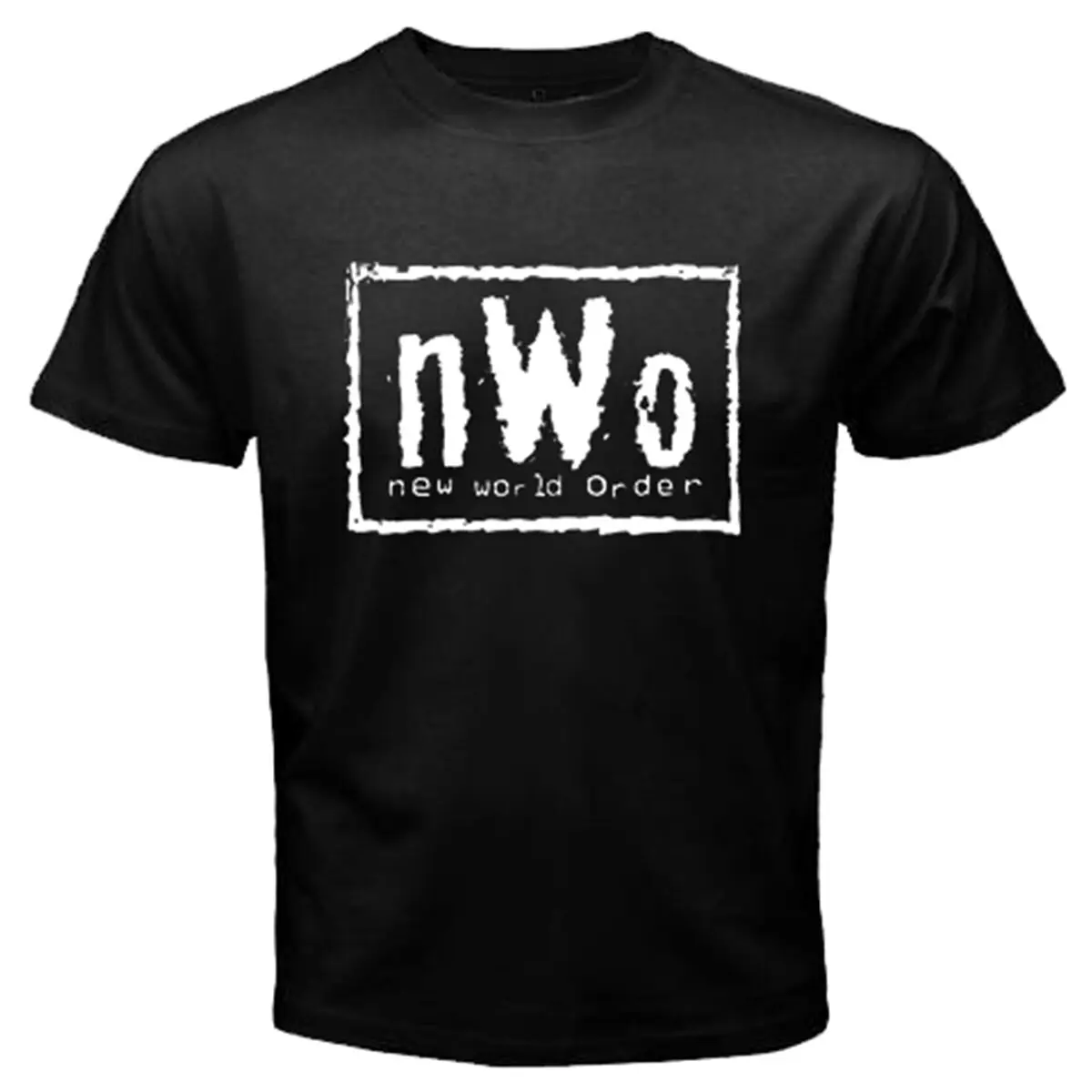 Nwo wolfpac wrestling t Распродажа дешевых футболок футболки 100% хлопок для мужчин Удобная