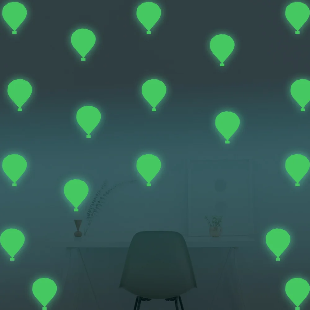 Декоративная светящаяся Настенная Наклейка для домашнего интерьера светящиеся