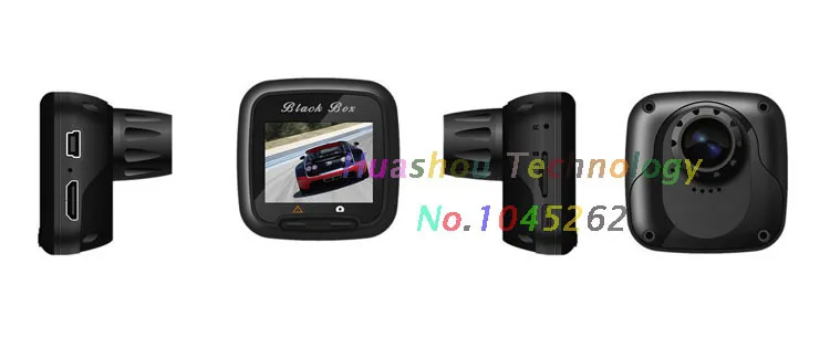 Dvr HD GPS Mini автомобиль черный коробка Маленький DVR рекордер Hero 3 с 1280 P + широкий