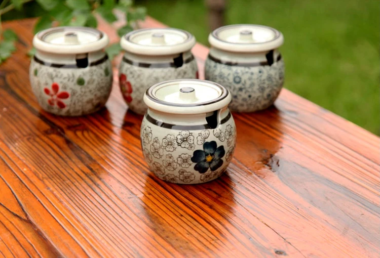 Быстрая доставка! Фарфоровые банки для соли и перца 250 мл|salt can|salt pepperfigurative artwork |