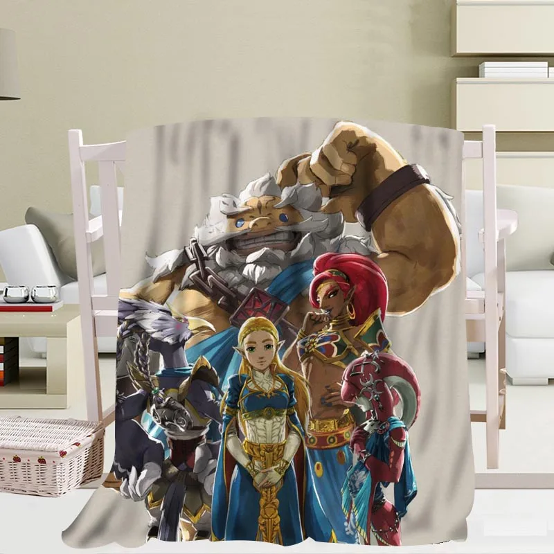 Новое поступление Zelda одеяло s 3D печать мягкое одеяло для дома/дивана/постельных принадлежностей переносное взрослое покрывало для путешествий