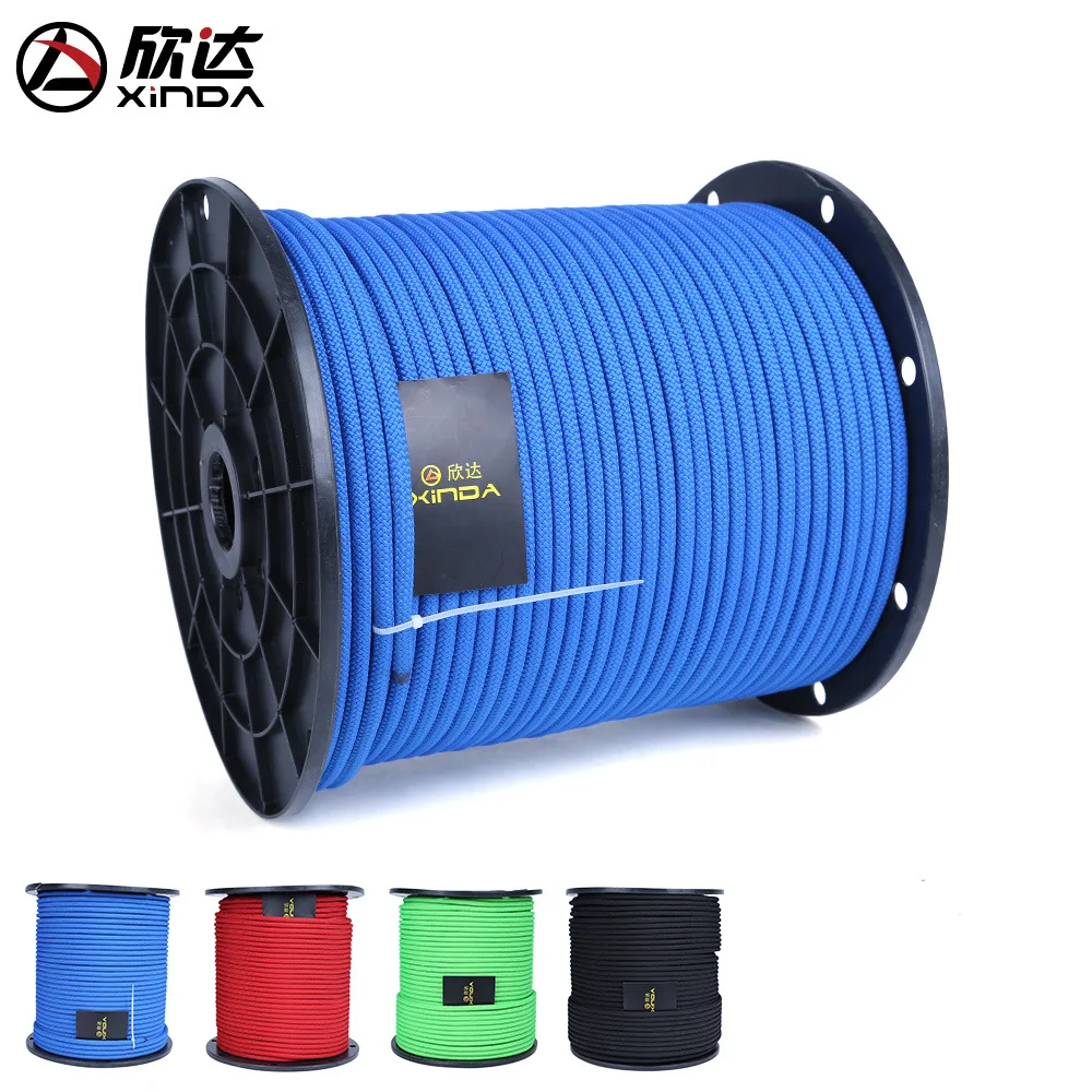 XINDA 2017 Новый Открытый 8 мм статический канат спасательный Скалолазание Веревка