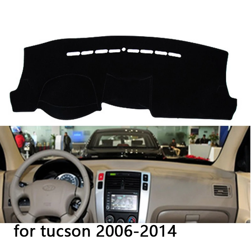 Коврик для приборной панели Hyundai Tucson 2006 2014 защитная накладка накидка подушка