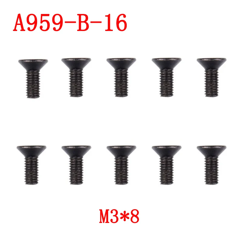 INKPOT DIY запасные части для 1/18 Wltoys 10 шт. A959-B-16 M3 * 8 винтовые аксессуары A959-B-20 M2 6 |