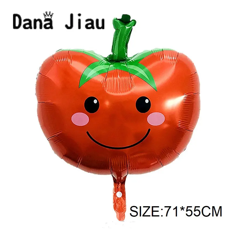 DanaJiau новая еда овощи мультфильм фольги шар День рождения декоративный шар для вечеринки вкусная пицца фильм поп Кукуруза прекрасные детские игрушки