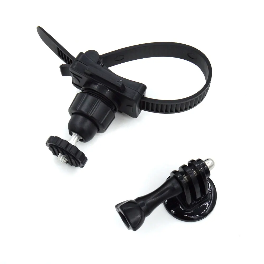 Шлем велосипед мотоцикл фиксированный кронштейн ремень крепление и адаптер для