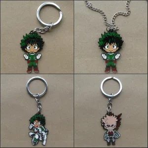 Металлический брелок для ключей My Hero Academia Midoriya Izuku, аксессуары для рюкзака, сумок