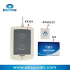13,56 МГц ISO 14443 A Rfid устройство записи USB ER301 + SDK + Программное обеспечение электронная книга V10 + бирки (обновление до ER302)