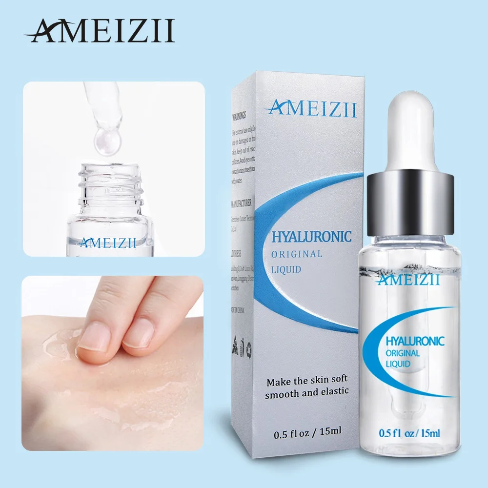 AMEIZII Hyaluronic Acid Serum Essence Face Cream Moisturizing Acne Treatment Skin Care Repair Whitening Anti Aging Winkles | Красота и
