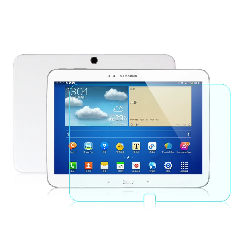 Закаленное стекло Мембрана для Samsung Galaxy Tab 3 P5200 P5210 10 1 &quotстальная пленка планшета