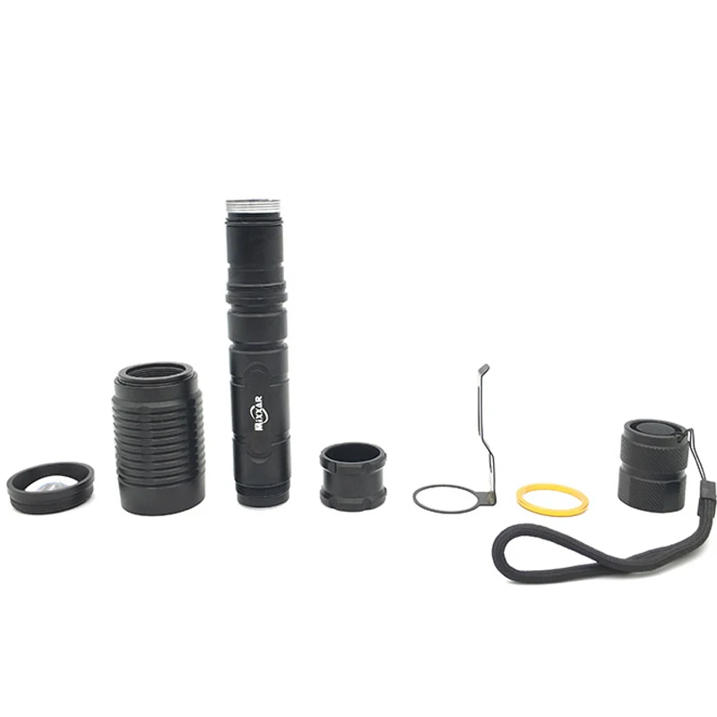 Дропшиппинг светодиодный Фокусируемый фонарь мигающая лампа T6 8000лм фонарик 5