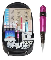 35000r import motor recharge permanent makeup machine pen needles ink tattoo cream kit for eyebrow lips eyeliner body tattoo art