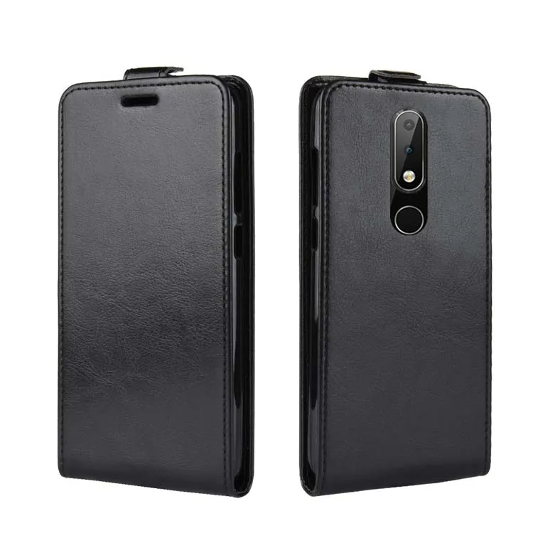 Вертикальный чехол С Откидывающейся Крышкой для Nokia X5 5 86 дюймов телефонные чехлы