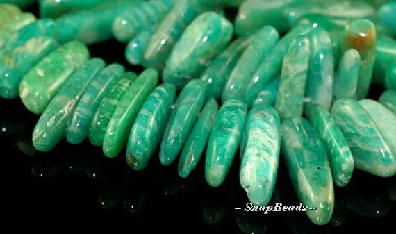 Аква Берри русский Амазонит драгоценные камни палка галечный чип 23х8 мм россыпью