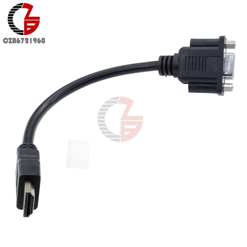 1080P преобразователь из VGA в HDMI адаптер Папа мама Кабельный соединитель цифро