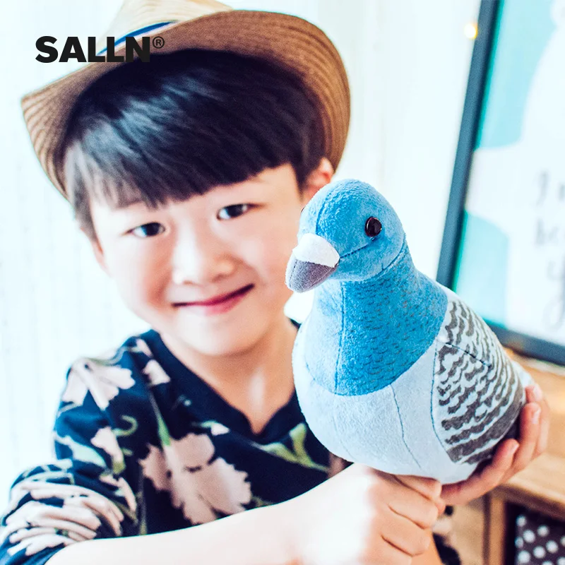 28 см милый голубь плюшевая игрушка супер мягкая птица Имитация животных Детская